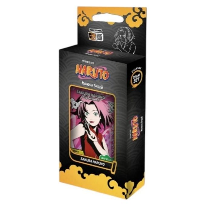 Cicaboom 8052532637966 Konoha Shidō Set 1 Gioco di Carte Collezionabili TCG Deck Precostruito 50 Carte + 3 Buste da 10 Carte con Comuni Non Comuni Holo e Rarita' Superiore + 1 Carta Promozionale Esclusiva colore Multicolore