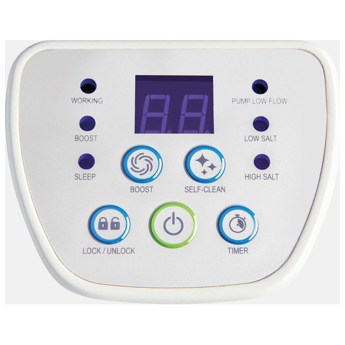 Intex Generatore Salino di Cloro per Piscine Piccole Metal Frame e Prisma and Skimmer di Superficie 26664