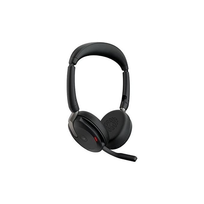 Jabra Evolve2 65 Flex Auricolare con Cavo e Senza Cavo a Padiglione Ufficio Bluetooth Nero