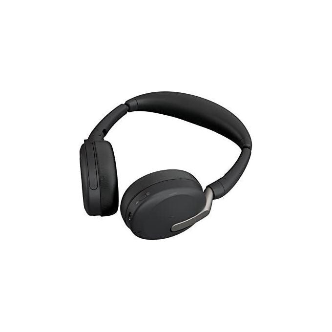 Jabra Evolve2 65 Flex Auricolare con Cavo e Senza Cavo a Padiglione Ufficio Bluetooth Nero