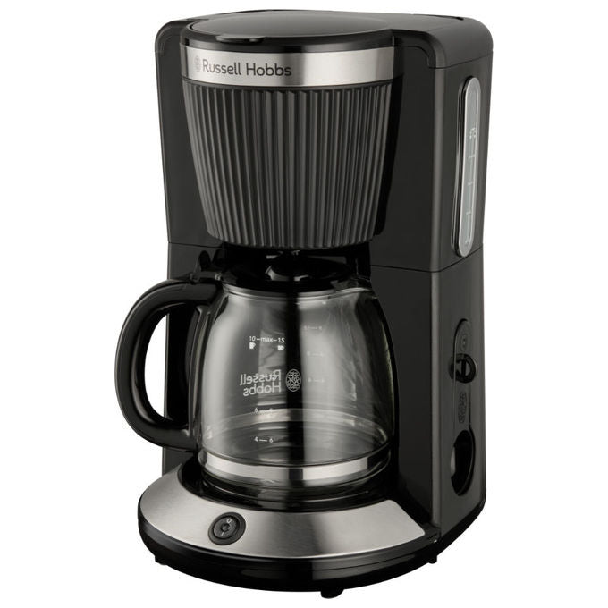 Russell Hobbs 26780-56 Brontë Macchina da caffe' con filtro 1,25 L 10 tazze 1100 W Funzione mantieni al caldo colore Nero Argento