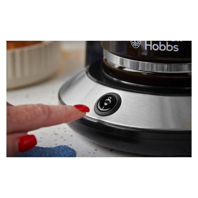 Russell Hobbs 26780-56 Brontë Macchina da caffe' con filtro 1,25 L 10 tazze 1100 W Funzione mantieni al caldo colore Nero Argento