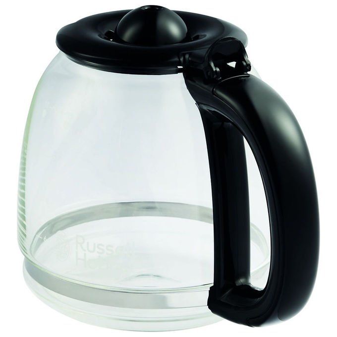 Russell Hobbs 26780-56 Brontë Macchina da caffe' con filtro 1,25 L 10 tazze 1100 W Funzione mantieni al caldo colore Nero Argento