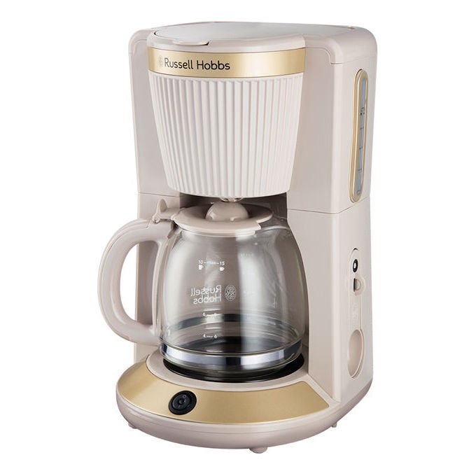 Russell Hobbs 26781-56 Bronte Macchina da caffe' filtro 1,25 L 1100 W Funzione Mantieni Caldo Funzione Pausa e Versamento colore Dourado Cor della pietra