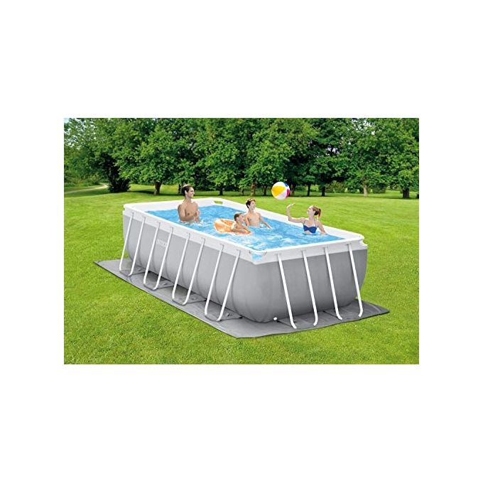 Intex 26790 Piscina Prisma Rettangolare 400x200x122cm Struttura Robusta con Accessori Inclusi per un Relax Perfetto