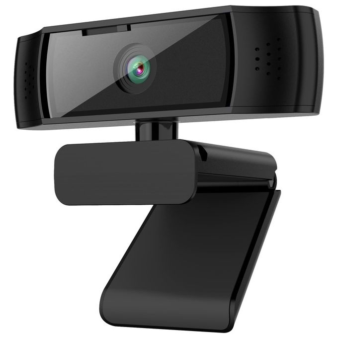 Atlantis P015-V9604K Webcam 4K@30Hz FHD@60Hz Autofocus Microfono Noise Canceling Angolo Vista 80° colore Nero