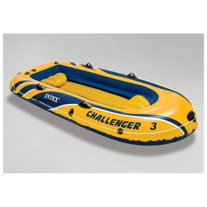 Intex 68370 Canotto Unisex Adulto Giallo-Blu 295 x 137 x 43 cm