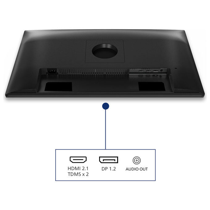 Philips 27B2N3500-00 Monitor PC 27'' 2560x1440 Pixel IPS 120 Hz HDR10 Altoparlanti Incorporati Regolabile Altezza Rotazione colore Nero