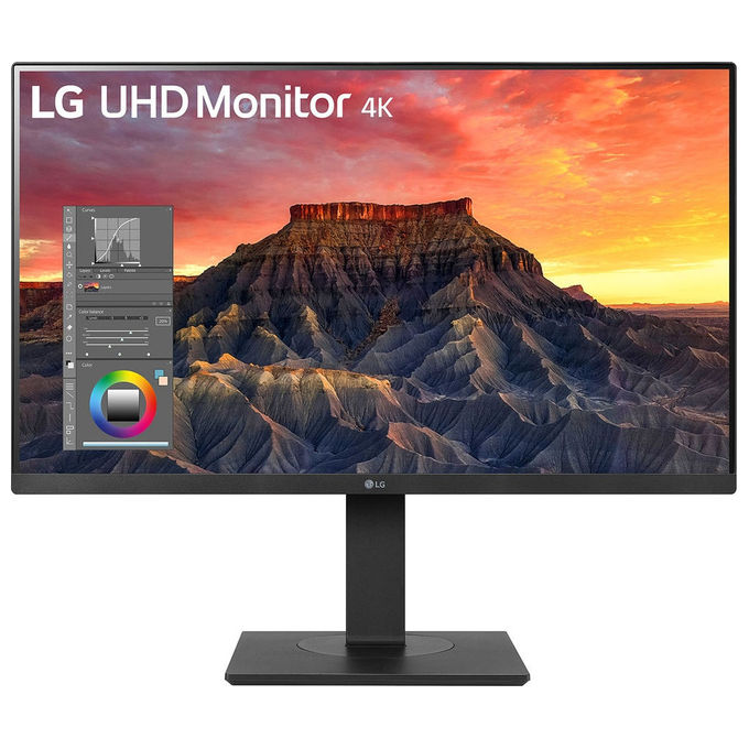 Lg 27BQ65UK-B Monitor Ips 4K 27 Pollici Usb-C Rj45 Has