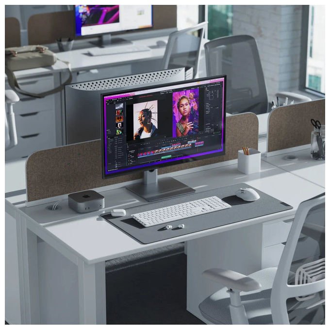 Alogic 27C5KPDT Clarity Monitor Touch 5K 27'' 5120x2880 Pixel IPS LED USB-C Power Delivery colore Nero Argento