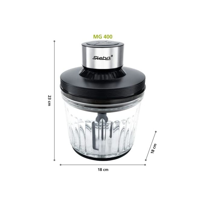 Steba MG 400 Tritatutto Multiuso 2 Litri 400W Nero