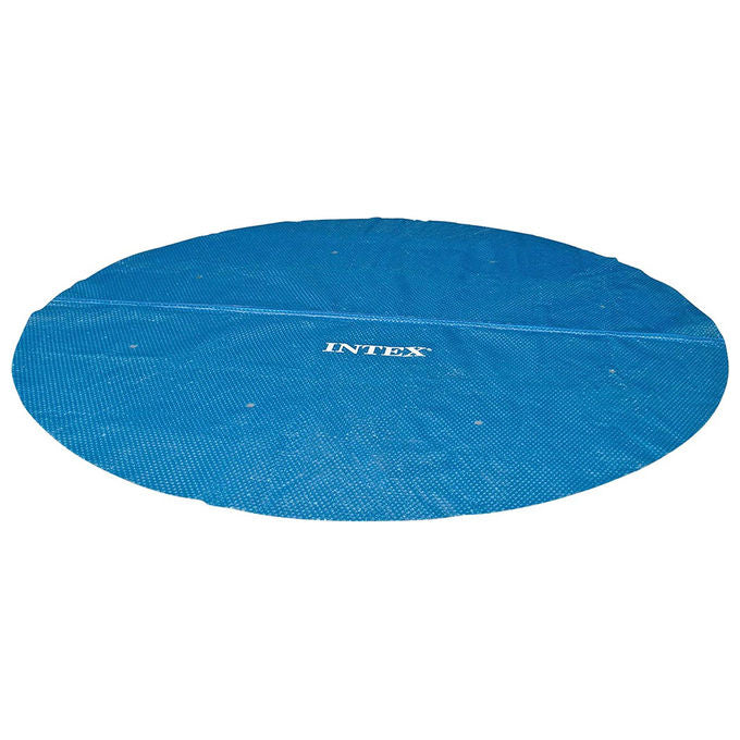 Intex Telo di Copertura Solare per Piscina Easy e Frame 488 cm Spessore 160 Micron Dimensioni di Produzione: Circa 470 cm 28014 Colore: Blu