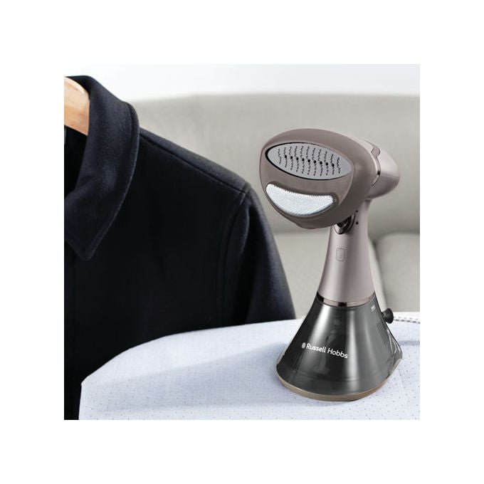 Russell Hobbs 28040-56 Steam Genie Aroma Spazzola a Vapore Portatile 0,2 L 1800 W 32 g-min colore Marrone Cromo