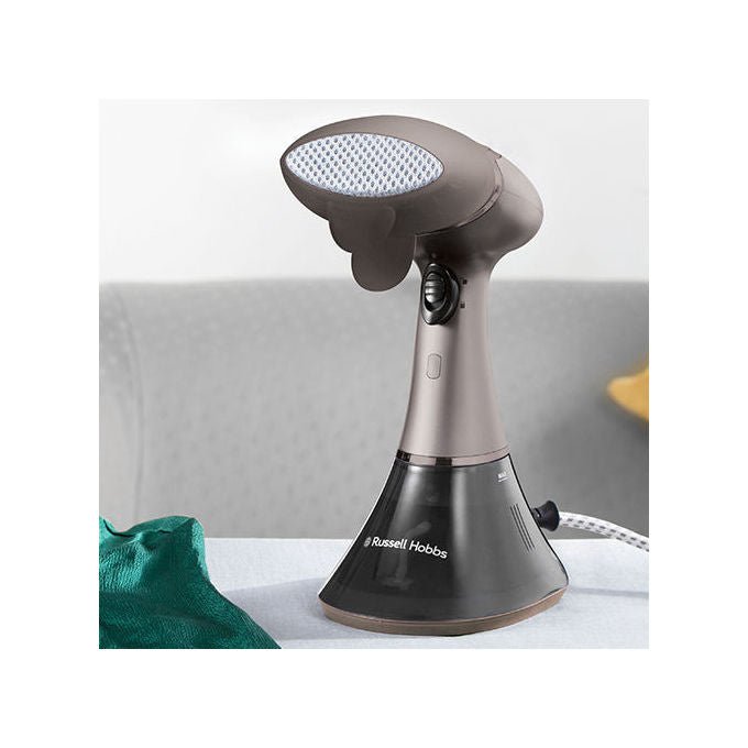 Russell Hobbs 28040-56 Steam Genie Aroma Spazzola a Vapore Portatile 0,2 L 1800 W 32 g-min colore Marrone Cromo
