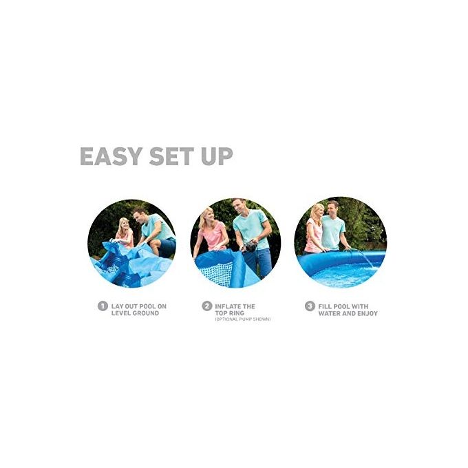 Intex Piscina Autoportante Easy 244x61cm