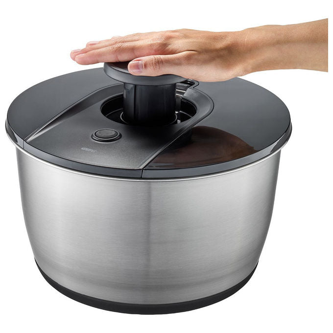 Gefu 28175 Centrifuga da Insalata 5 L Acciaio inox Plastica colore Acciaio inox