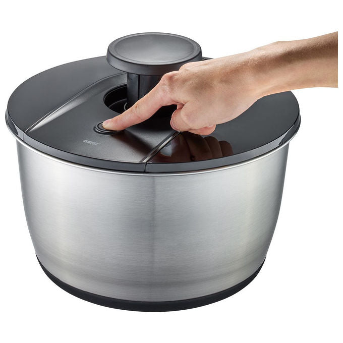 Gefu 28175 Centrifuga da Insalata 5 L Acciaio inox Plastica colore Acciaio inox