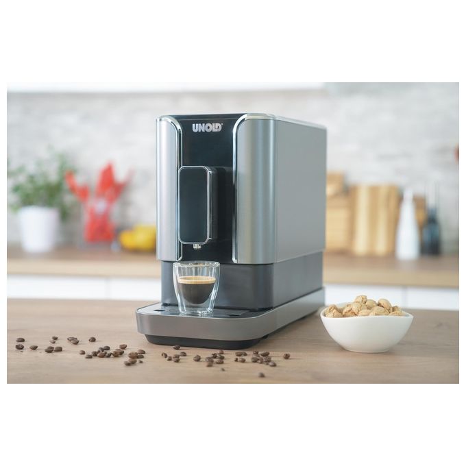 Unold 28835 LUCA Macchina da caffe' Automatica Capacita' serbatoio 1,2 L Pressione 19 bar Potenza 1470 W colore Nero Acciaio inox