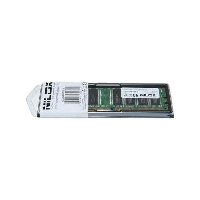 Nilox RAM DDR1 DIMM 1GB 266MHz CL2 per potenziare il tuo PC con prestazioni elevate e tecnologia affidabile