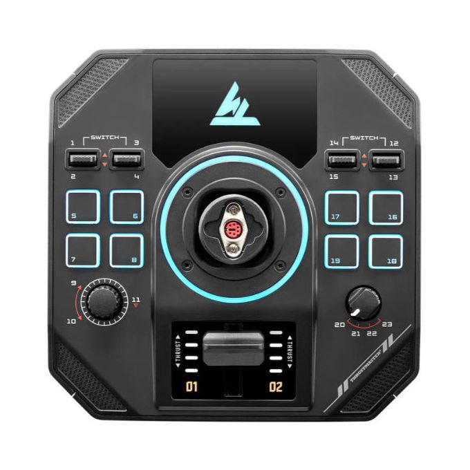 Thrustmaster 2960948 Sol-R 5 Base per Joystick PC 23 pulsanti 4 assi H.E.A.R.T. USB colore Nero