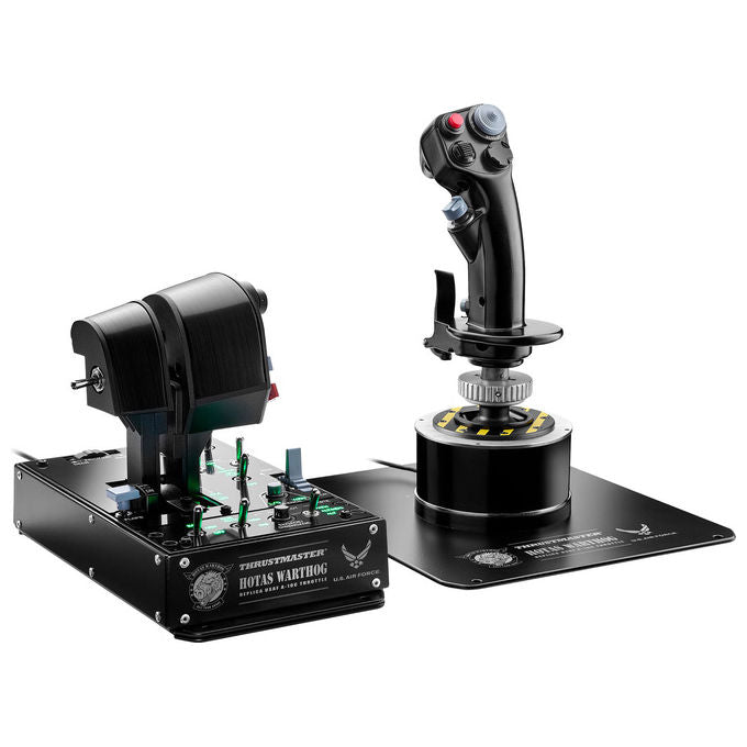 Thrustmaster 2961073 HOTAS WARTHOG MKII Joystick per PC con Tecnologia H.E.A.R.T. e Struttura in Metallo colore Nero