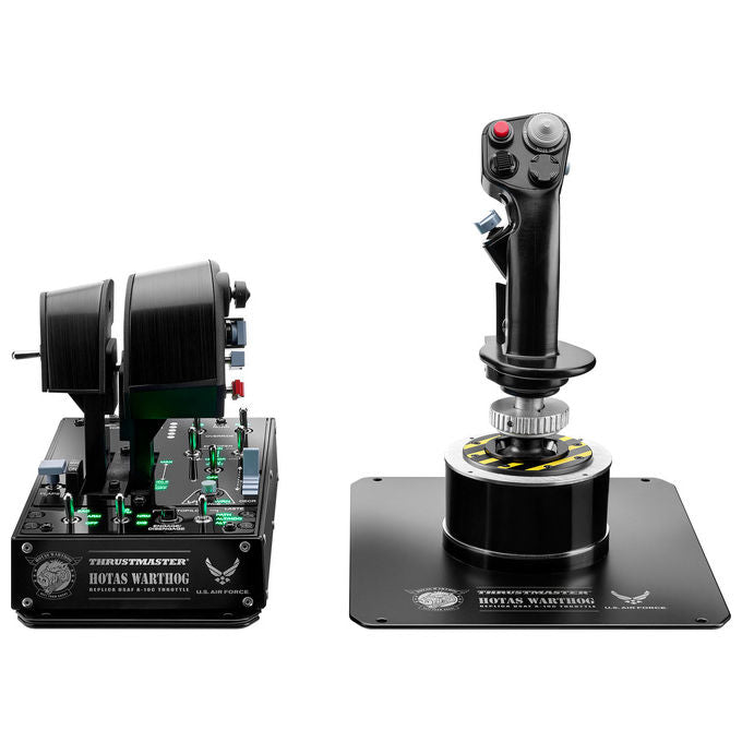 Thrustmaster 2961073 HOTAS WARTHOG MKII Joystick per PC con Tecnologia H.E.A.R.T. e Struttura in Metallo colore Nero