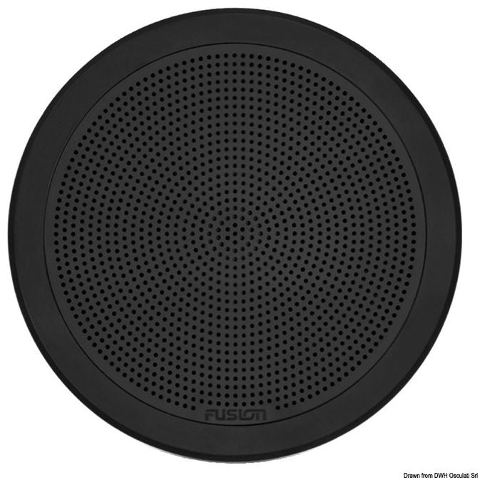 Fm-f65rw Flush Mount Speaker 6.5 Rotondi Neri Fusion