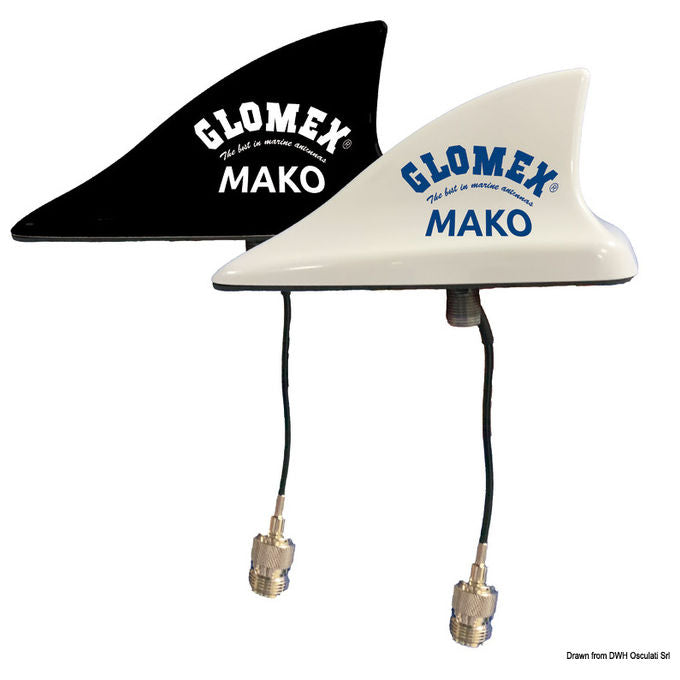 Antenna Vhf Mako Glomex Bianca Glomex