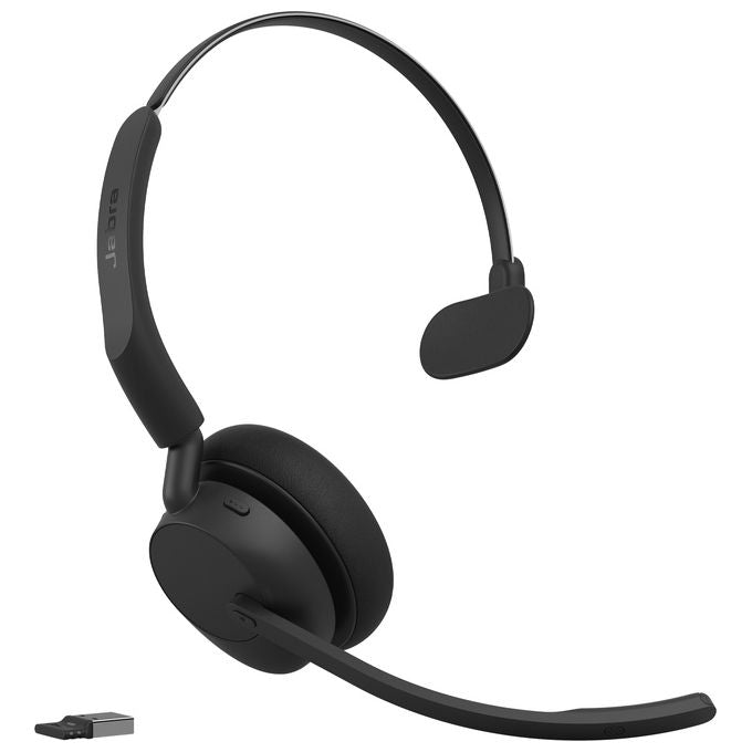 Jabra 34599-889-999 Evolve3 45 Auricolare Wireless Bluetooth Microfono Triplo Portata 30 m Nero
