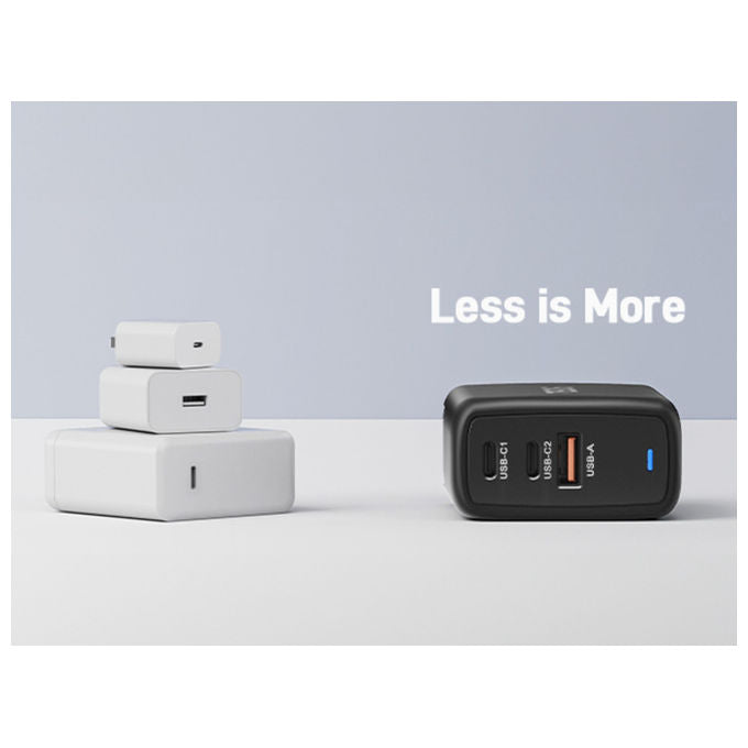 Acer ZL.ADTCC.00J Caricabatterie Interno Universale con Ricarica Rapida Power Delivery 2 Porte USB-C 1 USB-A 100 W Cavo 2 m colore Nero