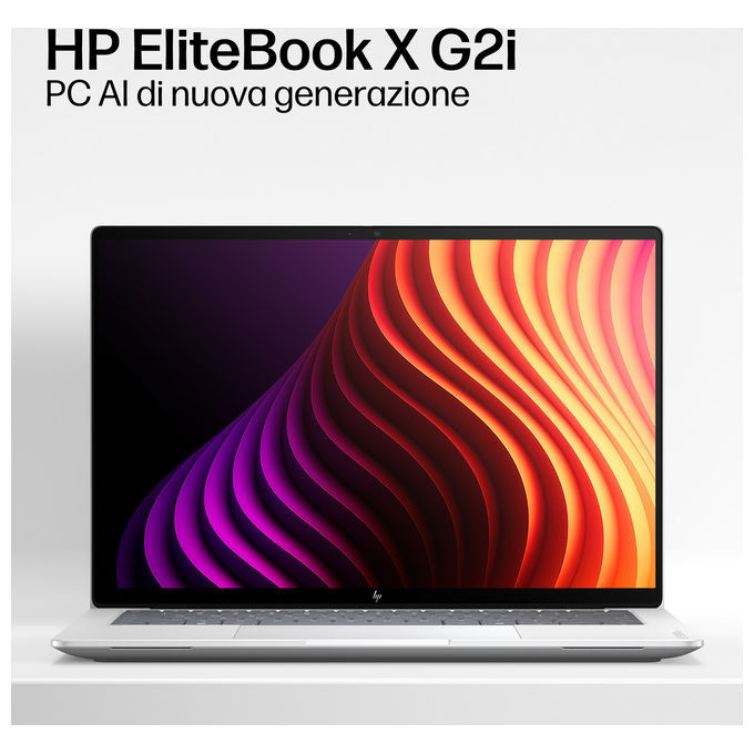 HP E4LH0AT HP EliteBook X G2i 14'' Computer portatile Intel Core Ultra 5 16 GB LPDDR5x-SDRAM 512 GB SSD Wi-Fi 7 Windows 11 Pro colore Argento
