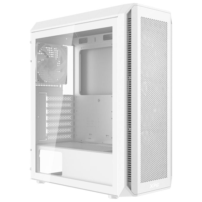 XPG 75261538 VALOR AIR PLUS Case PC Midi Tower ATX micro ATX Mini ITX con ventole ARGB 3x120 mm anteriore 1x120 mm posteriore colore Bianco