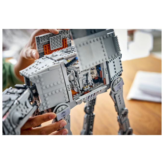 Lego 75454 AT-AT Imperial Remnant con INT-4 Kit con Navetta Speeder Bike 6 Minifigure e 1 Figura 1453 pezzi colore Multicolore