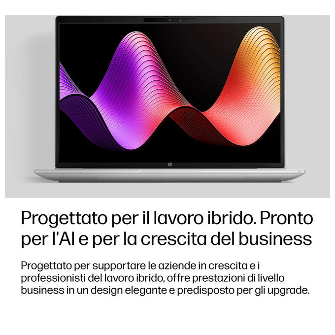 HP DL5M0AT ProBook 4 G2i Computer portatile Intel Core Ultra 7 32 GB DDR5-SDRAM 1 TB SSD Wi-Fi 7 Windows 11 Pro colore Argento