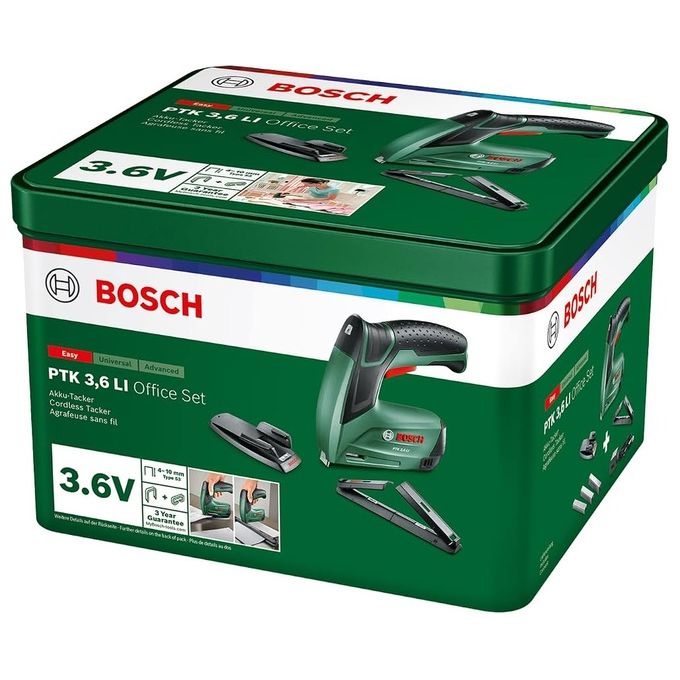 Bosch Home and Garden 0603968203 PTK 3,6 LI Graffettatrice a batteria 3,6 V 1,5 Ah Li-Ion incl batteria ricaricabile incl caricabatterie colore Nero