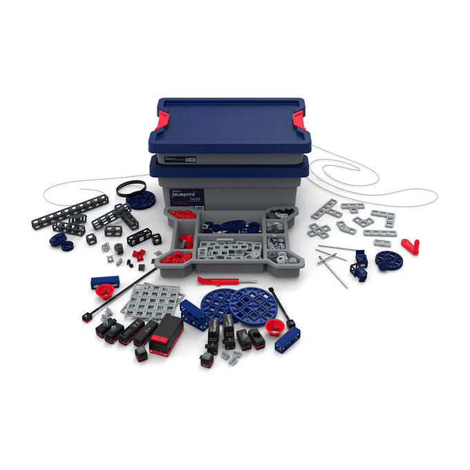 Sphero 750-0904 Blueprint Engineering Kit Set per Costruzioni in Metallo con 355 Parti Meccaniche e 17 Componenti Elettrici Eta' 11-18 Anni colore Grigio