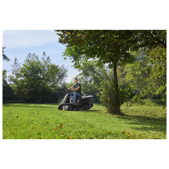 Alpina Garden 2T0053404-A22 AT2 66 QA Trattore da giardino Motore a benzina 224 cm³ 66 cm Larghezza di taglio colore Nero