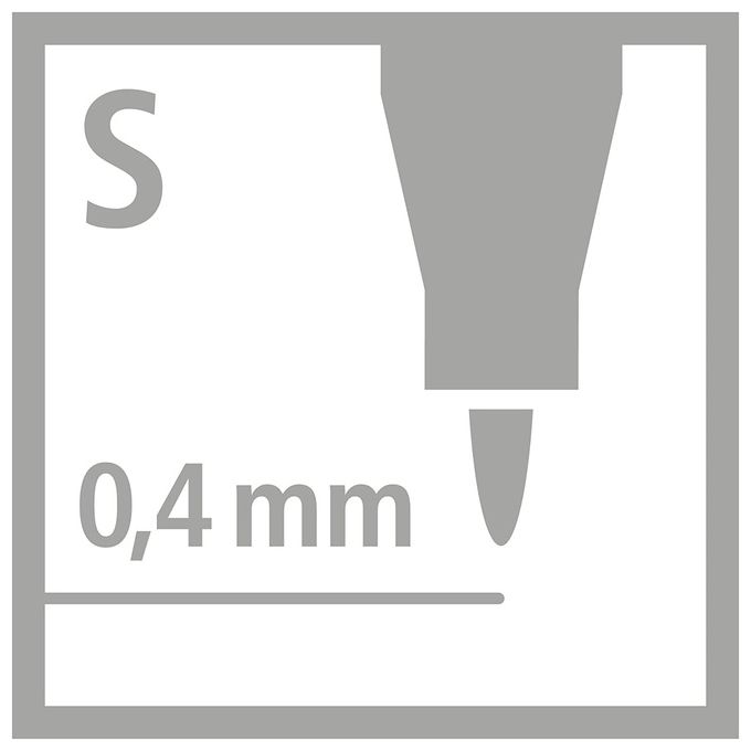 STABILO OHPen universal Superfine permanente colore Verde - Confezione da 10