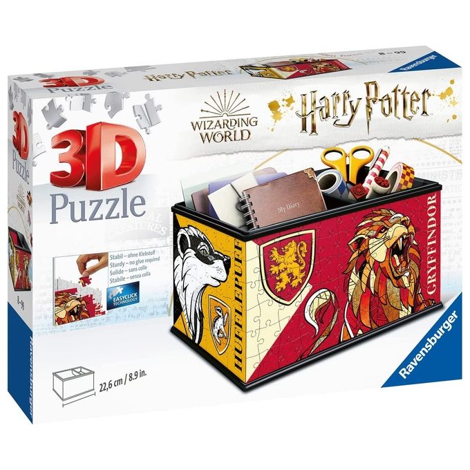 Ravensburger 11258 Harry Potter Storage Box Puzzle 3D 216 pezzi 8+ anni colore Nero