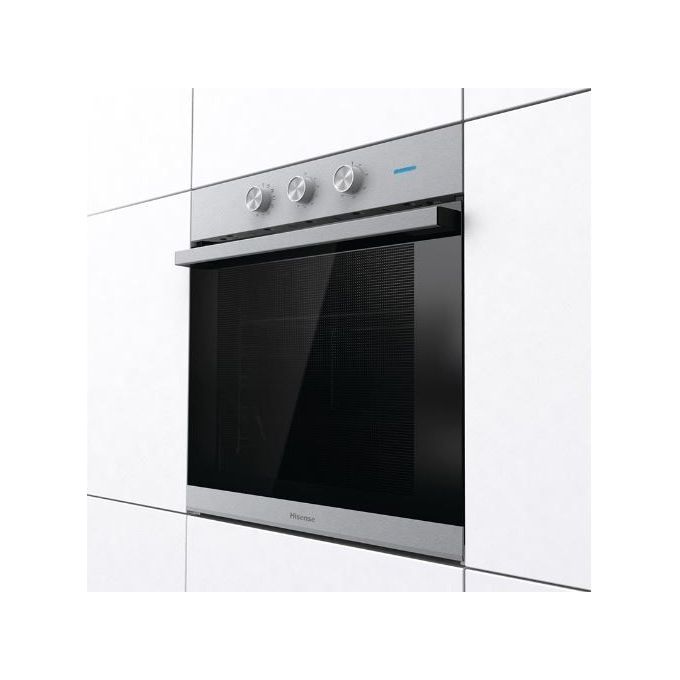 Hisense BI62111AXTC – Forno elettrico da incasso 77 L, Classe A, Multifunzione 11 programmi + Funzione Pizza, (60 cm), Inox
