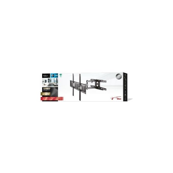 G.b.s. Elettronica Supporto Elb-3070 Extra per Flat Tv 30''-70'' Doppio Braccio 35Kg  77mm dal Muro