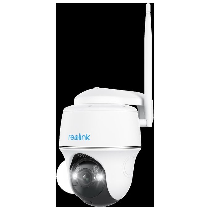 Reolink Argus Series B430 Con Pannello Solare Telecamera a batteria solare wireless 5MP con funzione pan e tilt