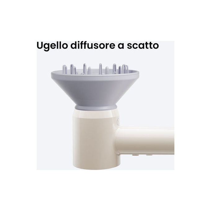 Laifen Diffusore per Asciugacapelli SE Lite 18 Punte colore Grigio