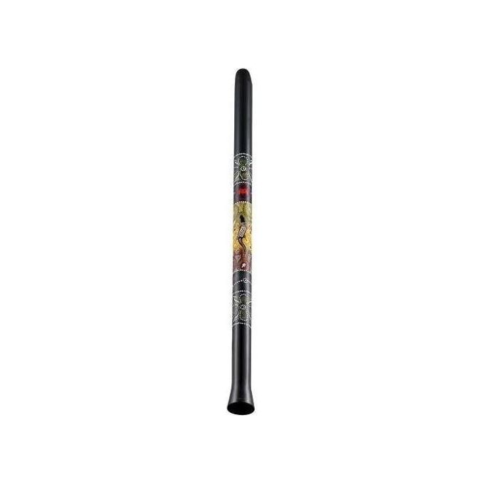 Meinl Didgeridoo Bastone con Disegni Simula il Rumore Della Pioggia Nero