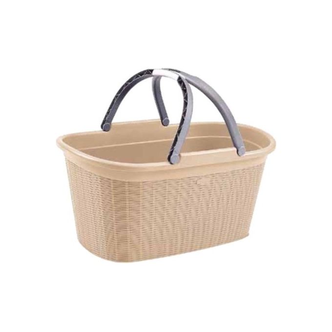 Stefanplast Cesta Portabiancheria con Manici Elegance  Cashmere
