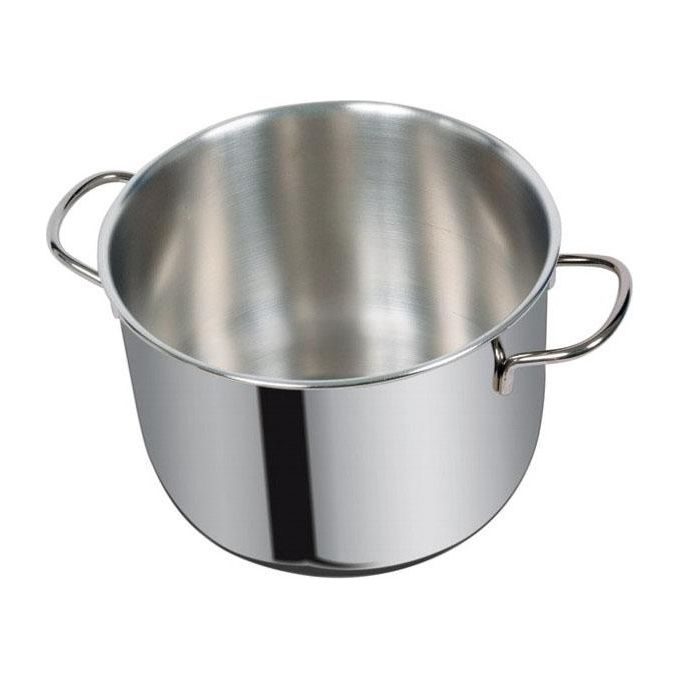 Metalsomma Pentola cm 18 dune in Acciaio aisi 304 con Triplo Fondo Superthermical