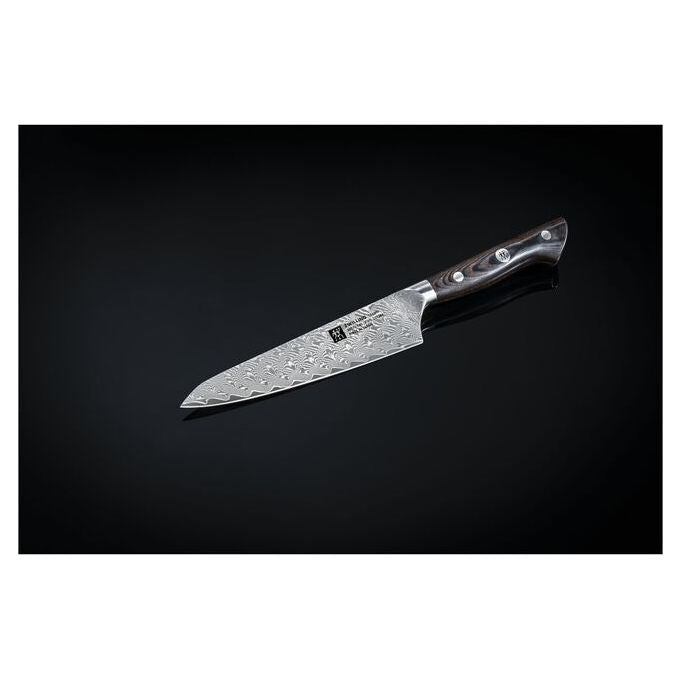 Zwilling 30571-141-0 TANREI Coltello cuoco compatto Lama 14 cm Acciaio premium Durezza 63 HRC Manico Micarta colore Nero
