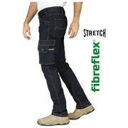 Vigor-Blinky Pantaloni Rica Lewis Jeans Job1 Tasconato Denim Scuro Taglia 56