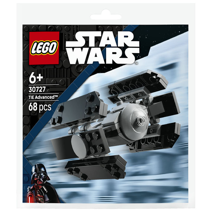 Lego 30727 Star Wars Mini Modello TIE Advanced Darth Vader 68 Pezzi Polybag