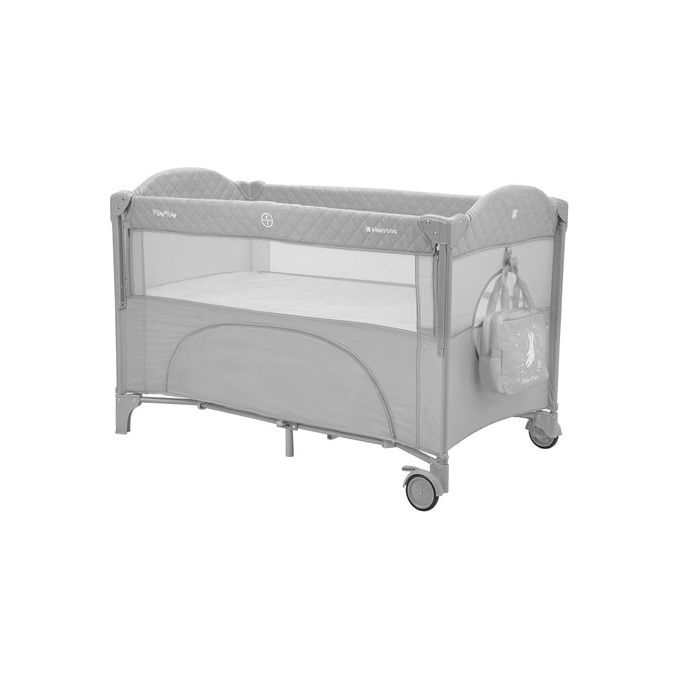 Kikka Boo Lettino Viaggio Milky Way Pieghevole 2 Livelli con Ruote